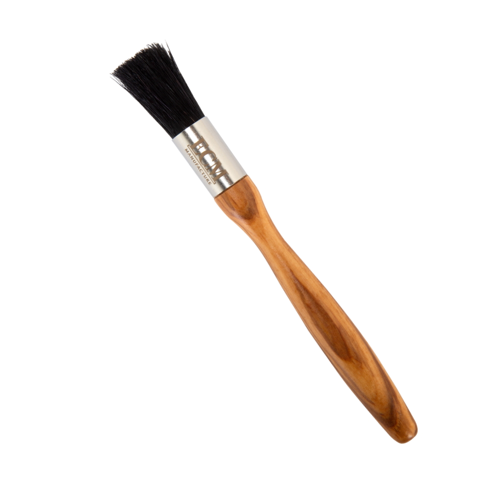 [89520] ECM Reinigungspinsel mit Holzgriff