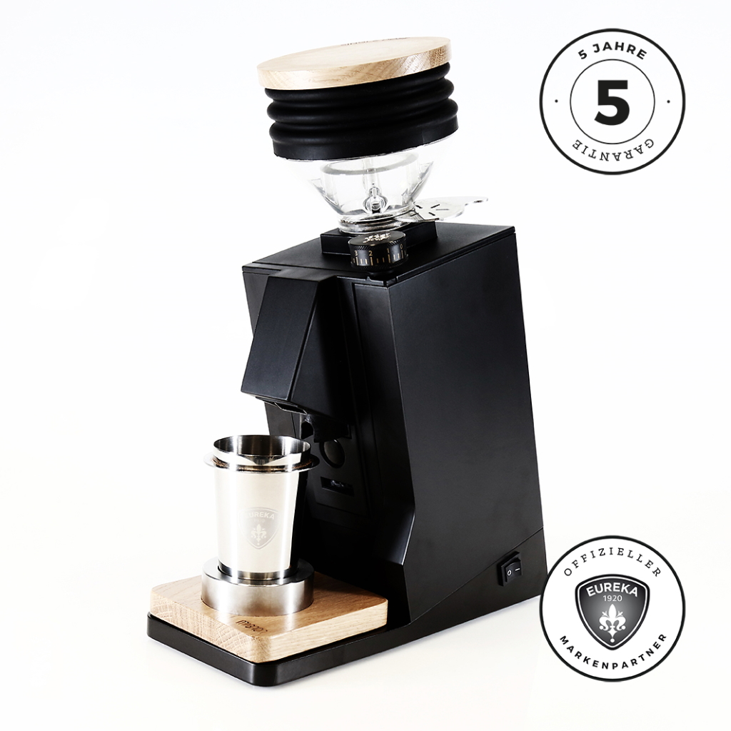 [615000] Eureka Mignon Single Dose Schwarz/Eiche