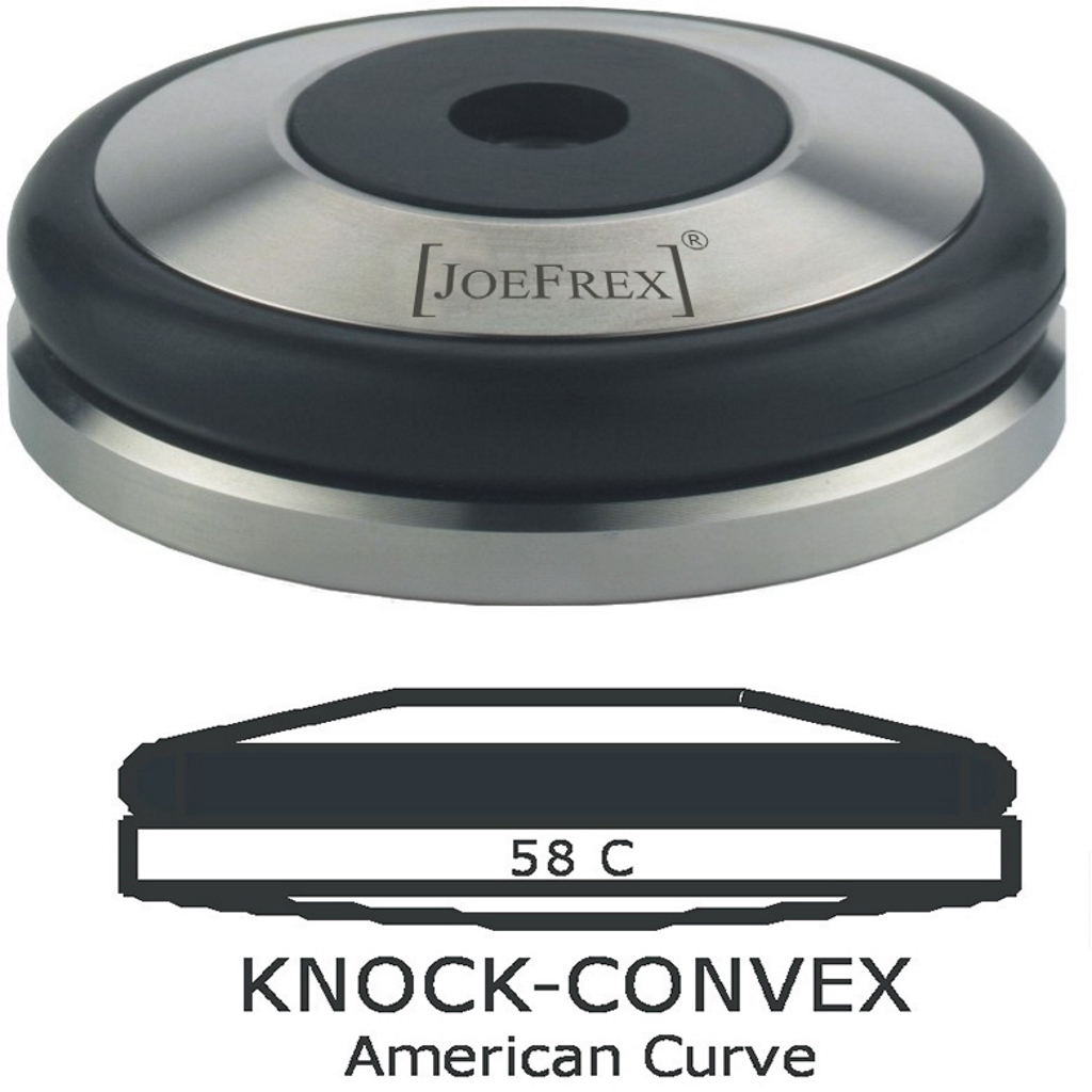 [bkc58] JoeFrex Tamper Unterteil KNOCK Convex 58mm