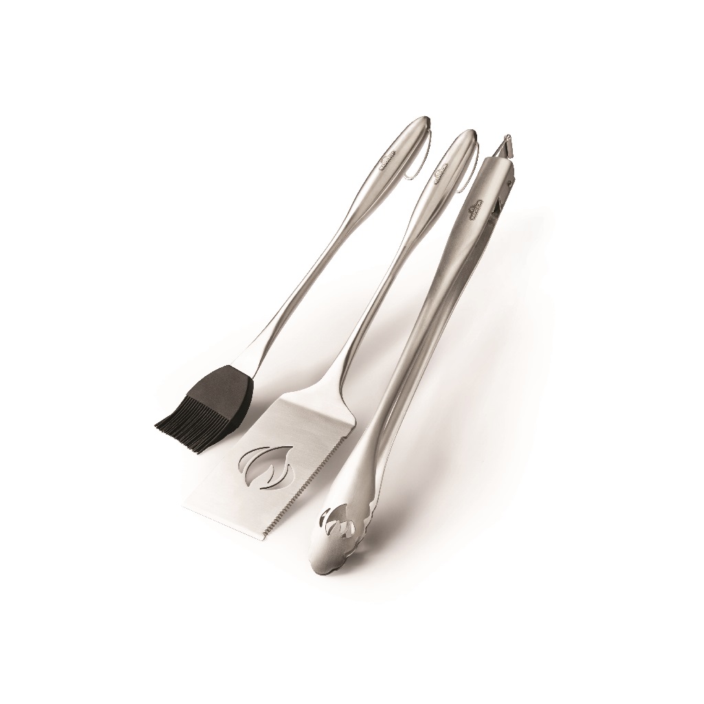 [NA70034] Napoleon 3teiliges Grillbesteck-Set aus Edelstahl"